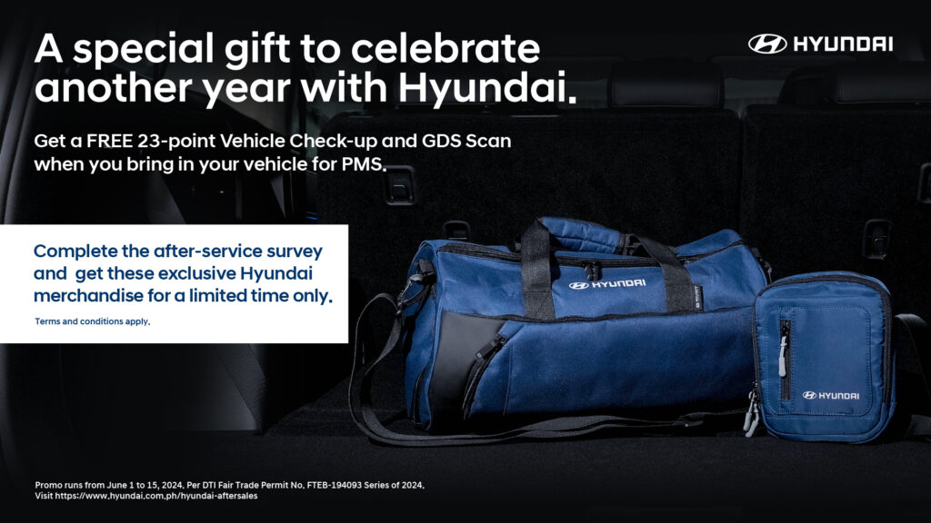 Hyundai Motor Philippines Celebrates Its Second Anniversary with Exclusive Aftersales Promo